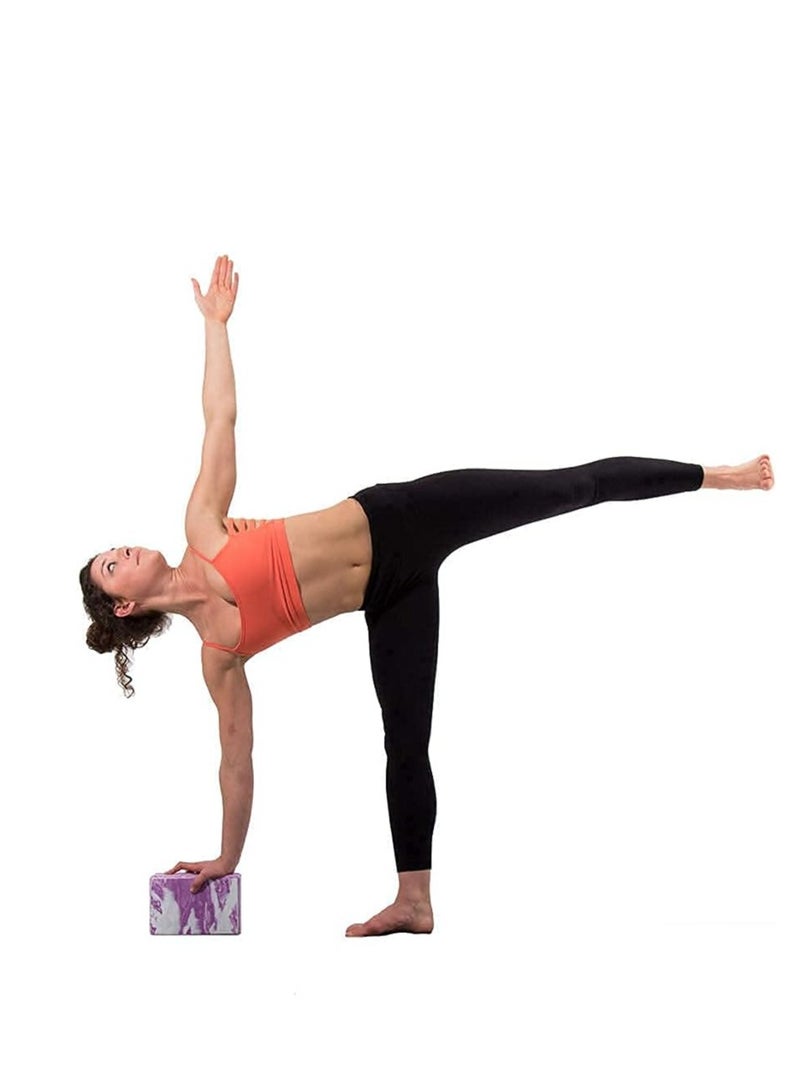 Spall Yoga Blocks -2 pc set - Unique Strong/Firm/Lightweight EVA foam support Block/Brick  - Image 5