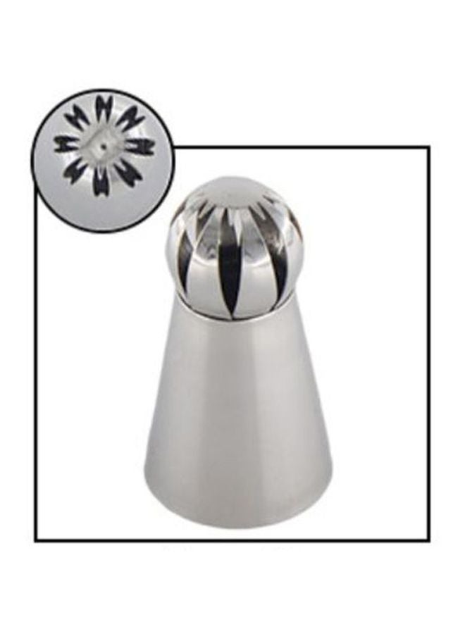 Loquat Cake Decorating Piping Nozzle Silver 5cm - Image 2