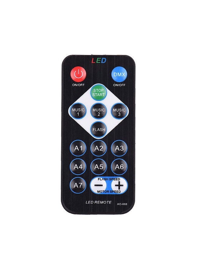 Generic - LED Light Colorful Party Light Flash Stage Lamp Disco Ball LED Stage Strobe Light Sound Activated with Remote Control for Party Disco Bars Clubs Stage Parks - Image 1