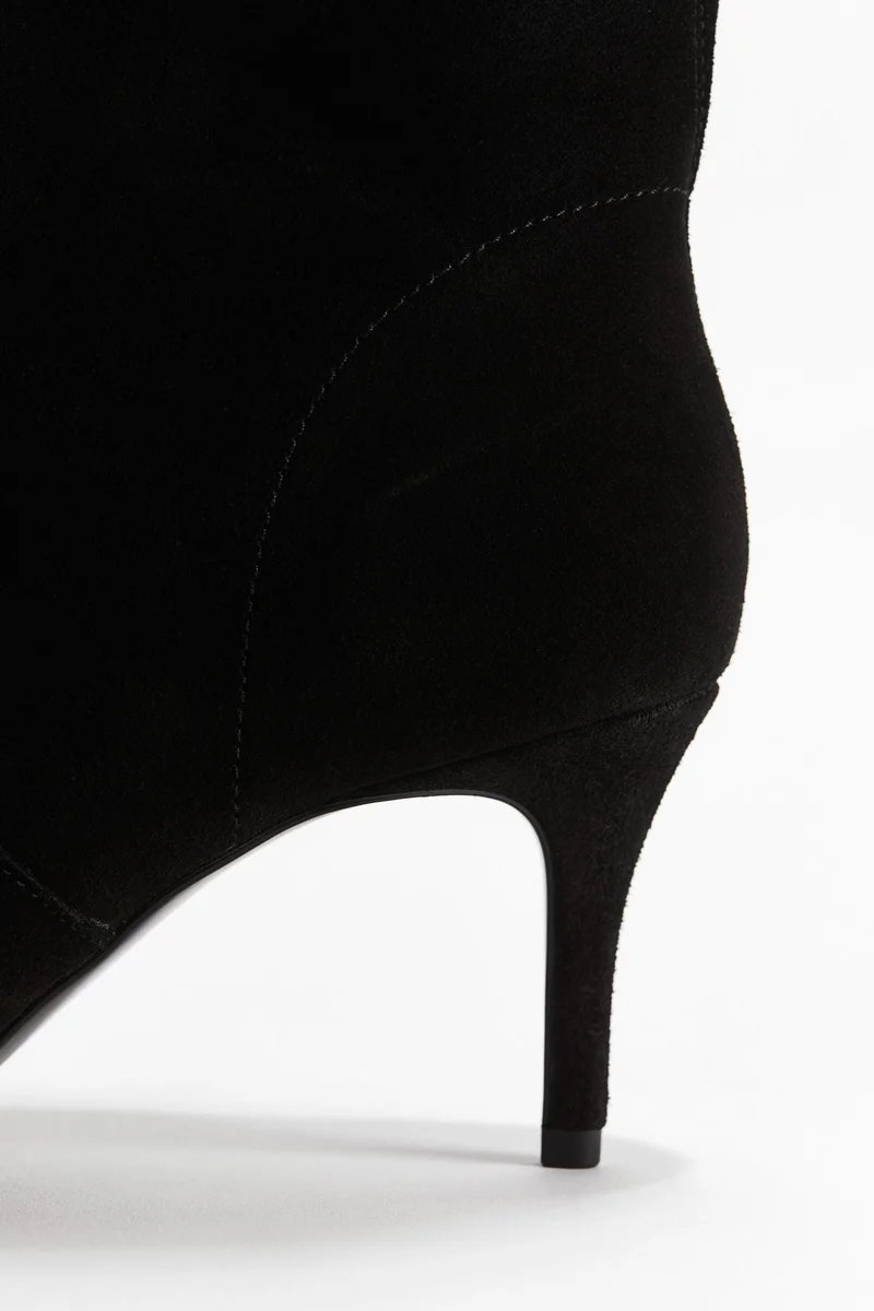 H&M Knee-High Suede Boots
