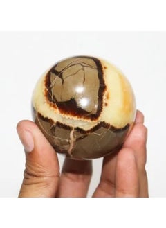 Excel Excel Polished Septarian Dragon Stone Sphere Natural Calcite Aragonite Crystal Mineral Stone Ball - Madagascar  - Image 1
