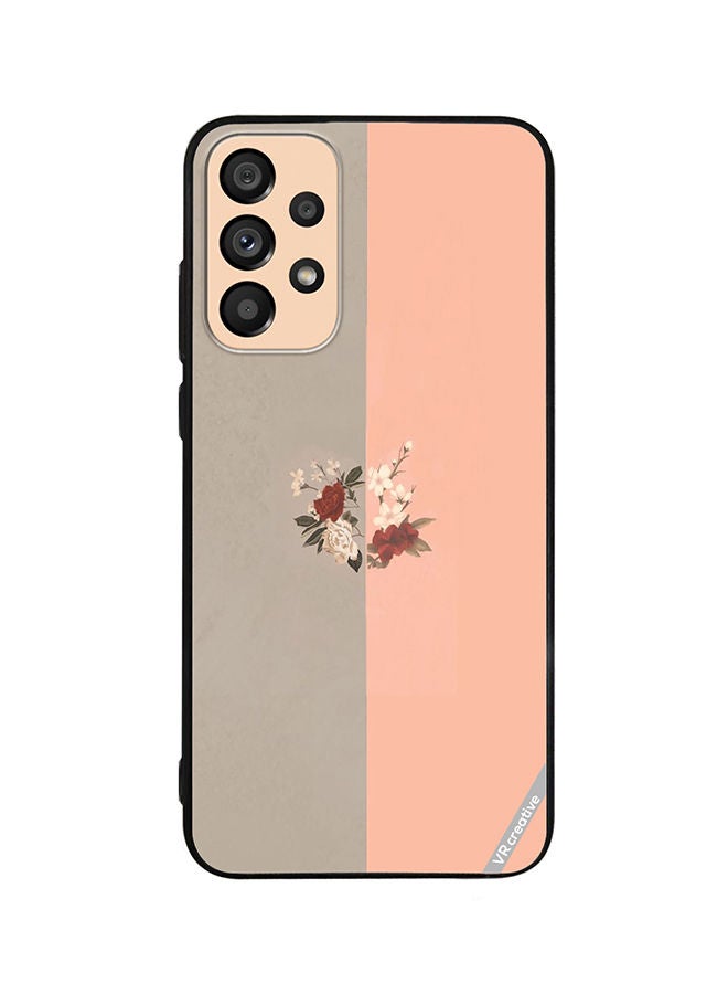 VR CREATIVE Protective Case Cover For Samsung Galaxy A53 5G Flower Design Multicolour - Image 1