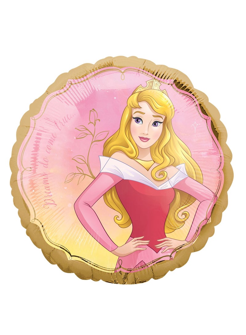 Amscan طقم زينة حفلة ديزني الأميرة أورورا، يشمل بالونات لوازم الحفلات - Image 2