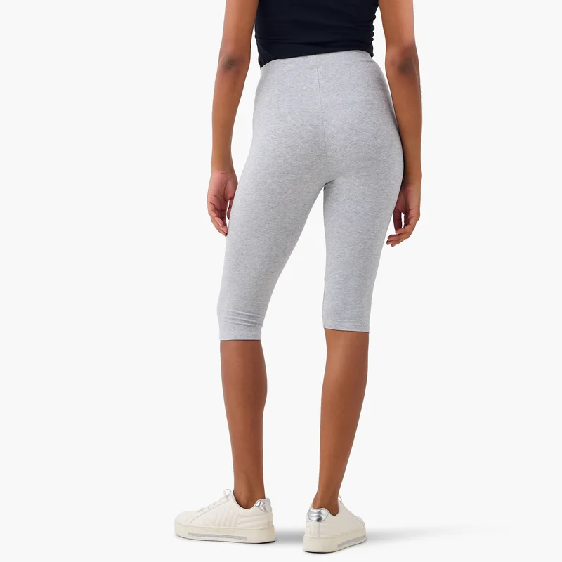 Splash FAV Set of 2 - Cropped Leggings with Elasticated Waistband