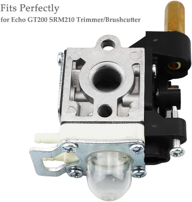 Ferilter SRM 210 Carburetor for Echo HC150 HC151 SRM 230 SRM210 SRM211 GT200 GT200R GT230 PE200 PE201 PPF210 PPF211 PPT230 HC180 Edger Trimmer Brushcutter RB-K75 Carburetor Parts with Air Filter - Image 2