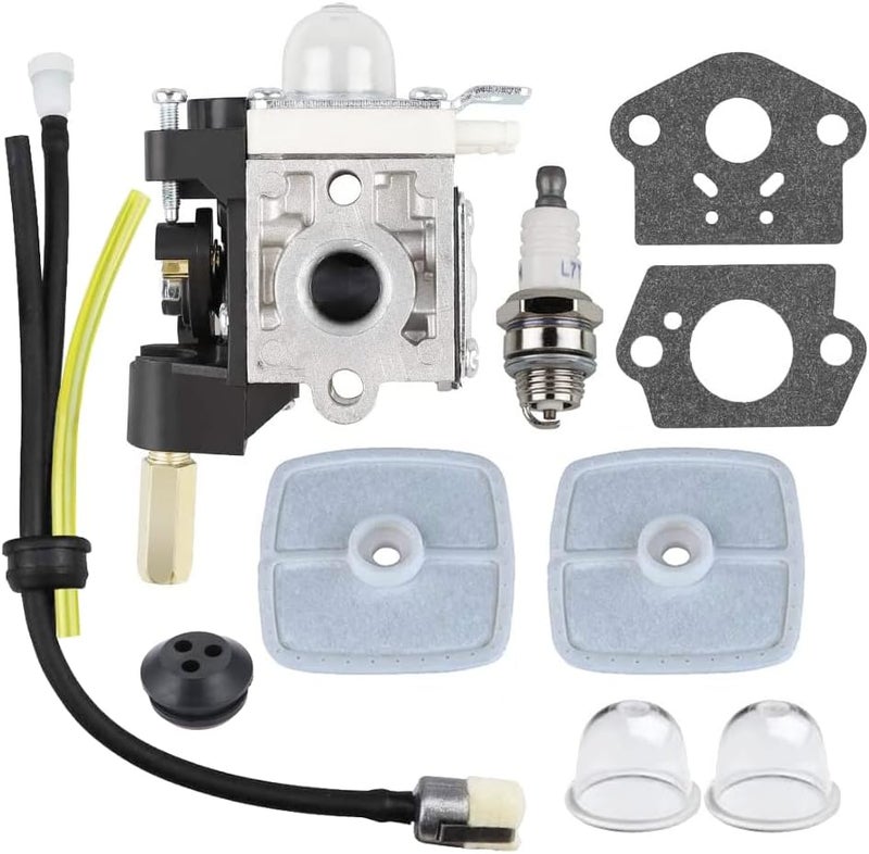 Ferilter SRM 210 Carburetor for Echo HC150 HC151 SRM 230 SRM210 SRM211 GT200 GT200R GT230 PE200 PE201 PPF210 PPF211 PPT230 HC180 Edger Trimmer Brushcutter RB-K75 Carburetor Parts with Air Filter - Image 1