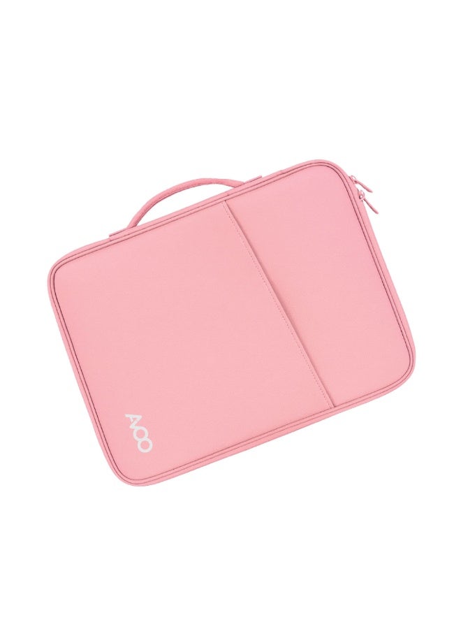 أفو حافظة تابلت مبطنة بتصميم عصري تحمي جهازك من الصدمات والخدوش بلون زهري . - Image 1