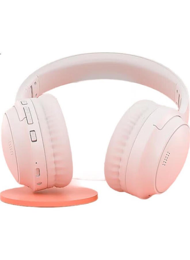 Adol Aol Asus Ado Tws-T75 Snow White Skin, Over-Ear Bluetooth Headphones, Long Battery Life, Call Noise Reduction, Gaming, Low Latency, Sweat-Resistant - Image 1