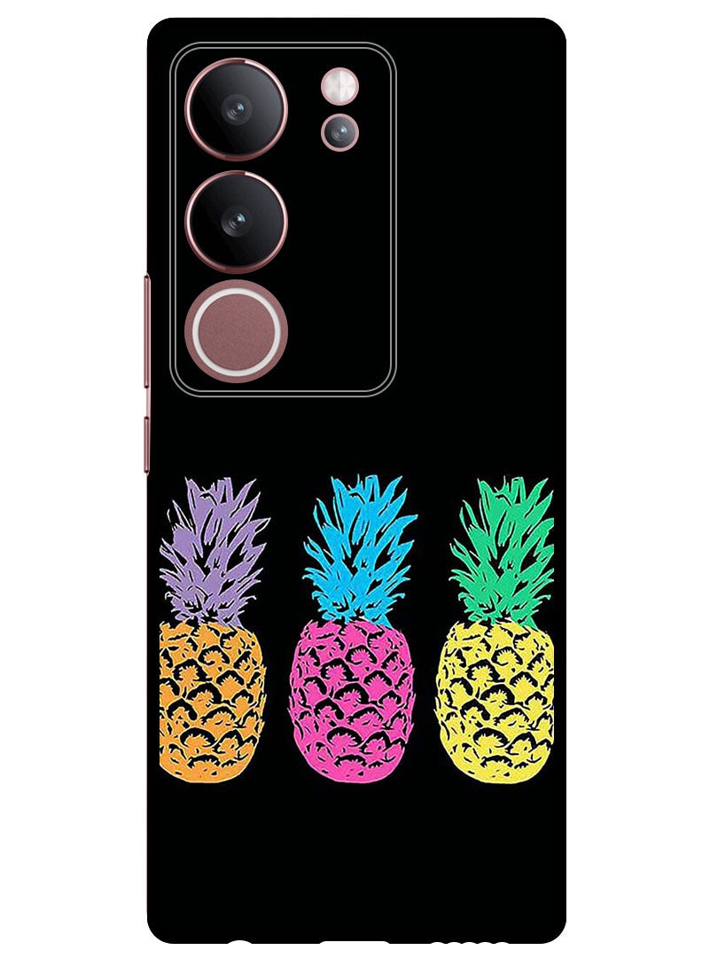 Theodor Protective Case Anti Scratch Shock Proof Bumper Cover For Vivo V29 - V29 Pro Pineapples 1 - Image 1