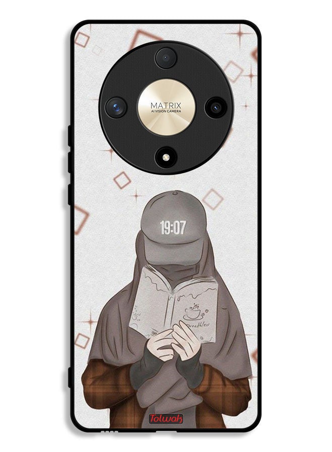 Tolwak Honor X9b Protective Case Cover Girl Reading Art - Image 1