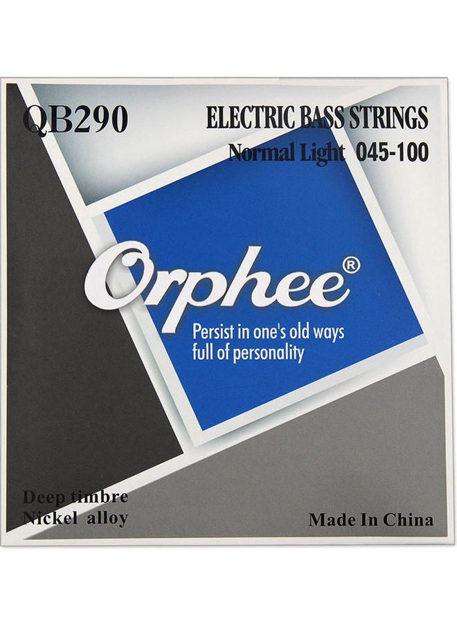 3 Piece Orphee Qb Series Electric Bass Strings Normal Light Hexagonal Core Parts