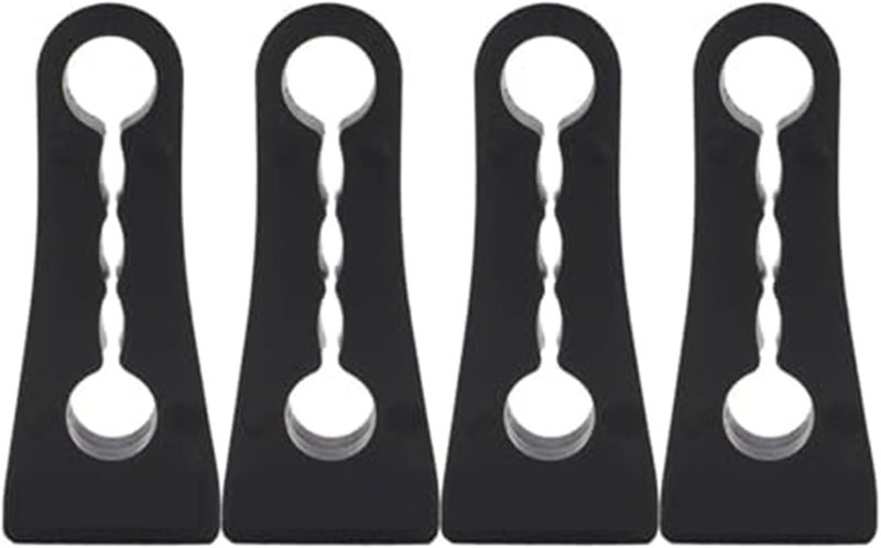 QASULER Car Door Lock Sound Deadener Damper Buffer - Image 1