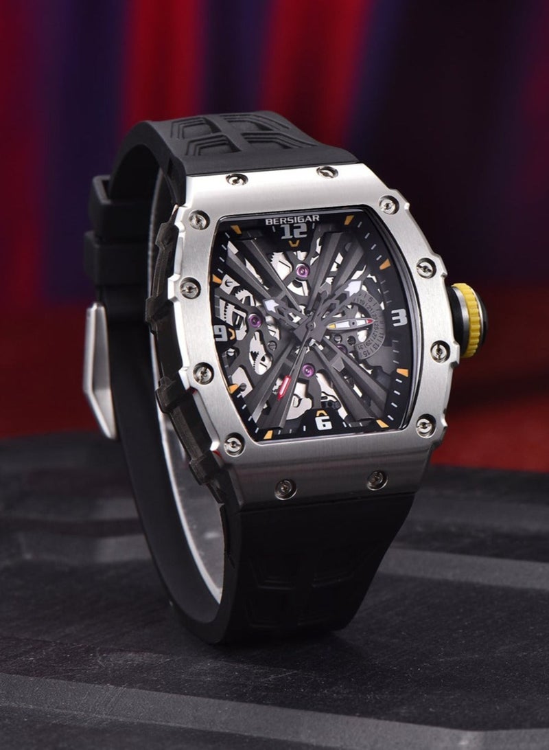 بيرسيجار ساعة Bersigar BG-1738 Richardo بتصميم فاخر من الفولاذ المقاوم للصدأ ومقاومة للماء - Image 4