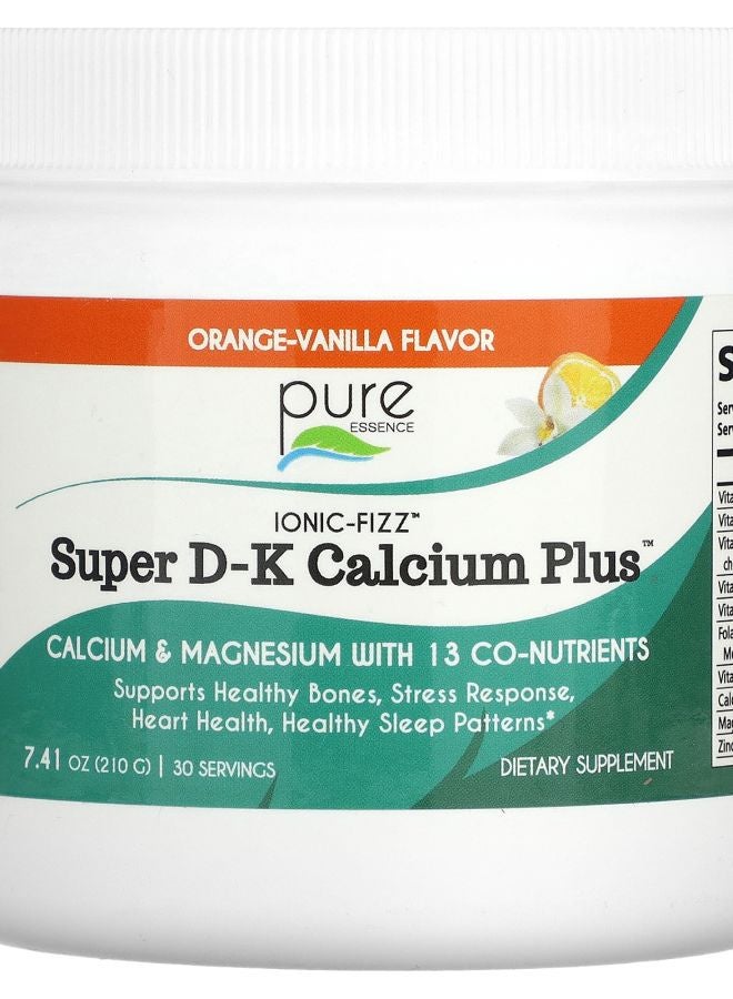 IonicFizz Super DK Calcium Plus OrangeVanilla 7.41 oz (210 g)