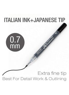 ZEYAR Acrylic Paint Pens Extra Fine Point Ap Certified 12 Colors Water Based Permanent & Waterproof Ink Works On Rock Wood Glass Metal Ceramic And Non Porous Surfaces (12 Colors)  - Image 4
