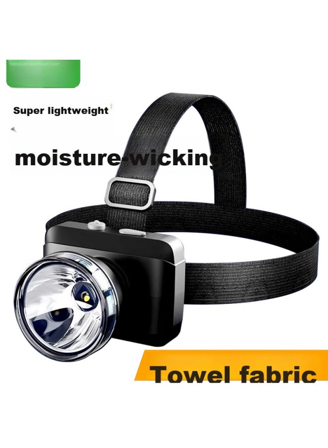 Duration power Dp High-brightness Headlamp, Ultra-bright Head-mounted Lithium Battery Flashlight, Outdoor Lighting, Night Fishing Long-range Mining Lamp Led-7228 - Image 1