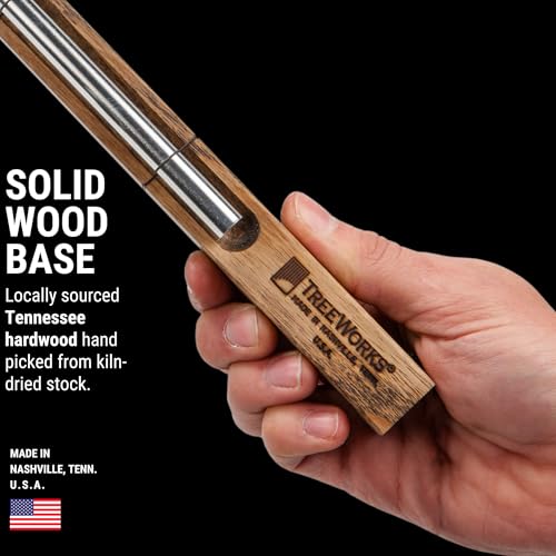 TreeWorks Chimes Energy Chime, Single Note –– MADE IN U.S.A. –– For Meditation, Classrooms, Sound Healing or Yoga, Includes Mallet - Image 4
