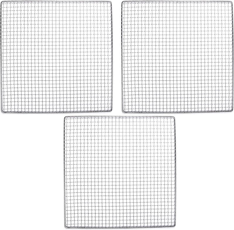 Bright Kitchen 3 Stainless Steel Trays Compatible With Excalibur Dehydrator Replacement UPGRADE Food Shelf Mesh Screen by - Image 1