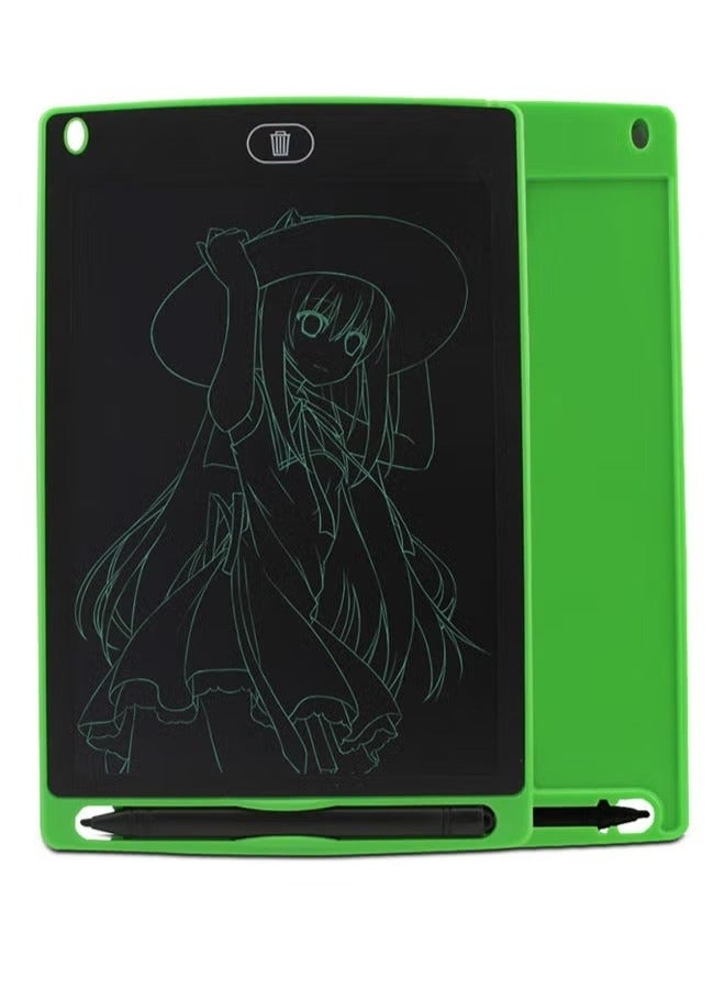 10 Inch LCD Foldable Portable Tablet for Reading, Writing and Early Education for Kids - Green - Image 1