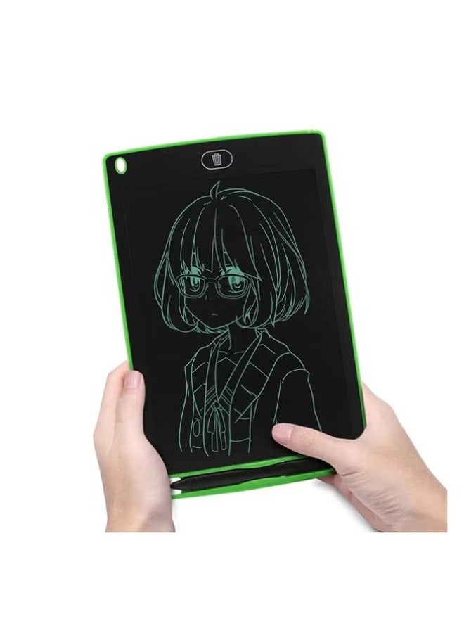 10 Inch LCD Foldable Portable Tablet for Reading, Writing and Early Education for Kids - Green - Image 2