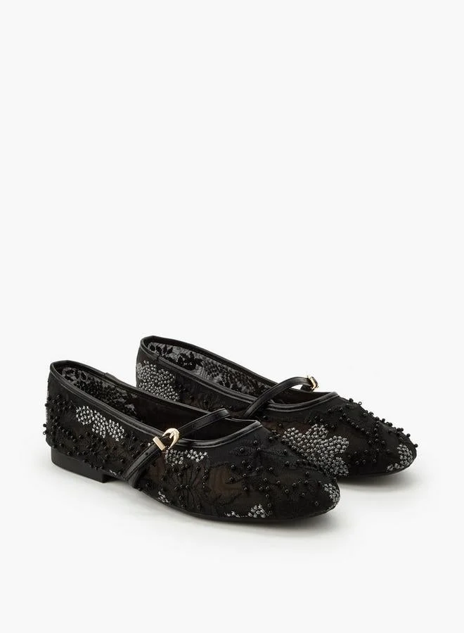 سيليست Women Embellished Mary Jane Shoes
