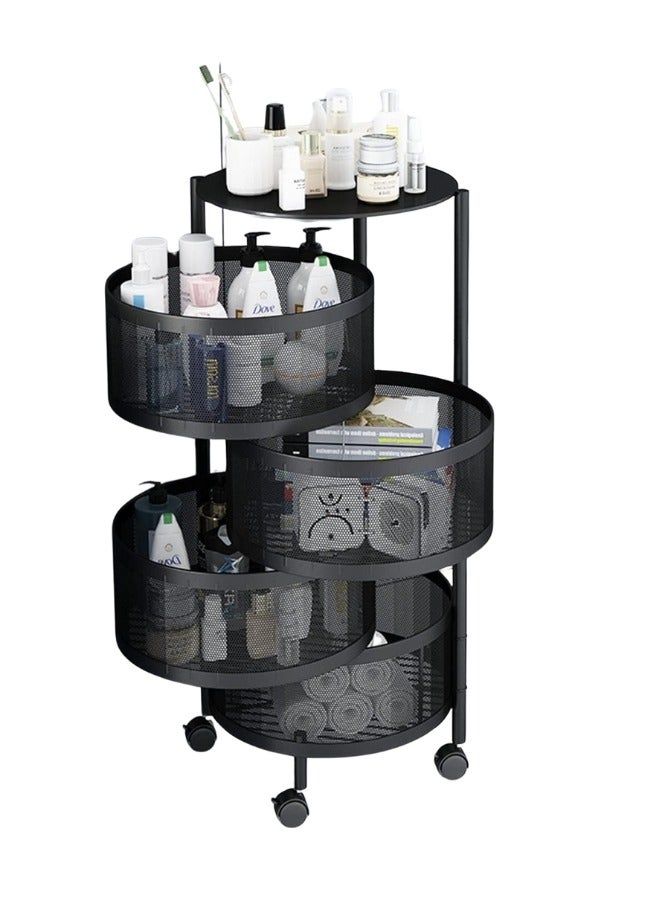 Prince Multi-Layer Kitchen Storage Shelf, Rotatable Kitchen - Image 1