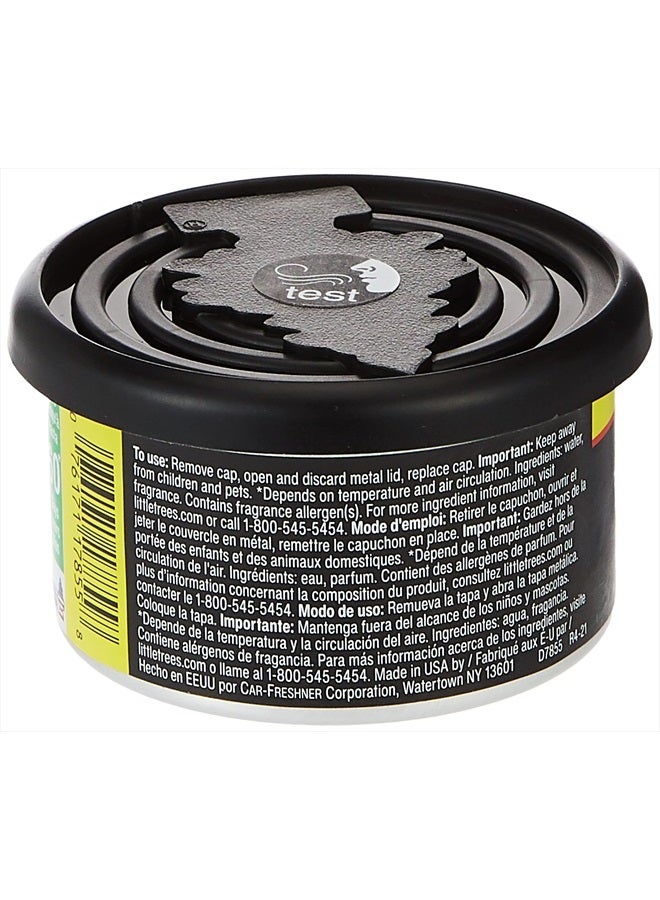 Little Trees Car Freshner Little Trees Black Ice Fiber Can Air Freshener 4 Pack - Image 2