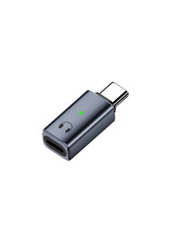 Generic Type-c To Lighting Headset Adapter Support Mobile Phone Listening To Music Call Built-in Lossless Decoding Chip-Interface Form:C To Lightning Headphone Adapter Gray  - Image 1