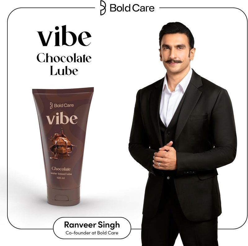 Bold Care Vibe Chocolate Water-Based Lubricant - Image 2
