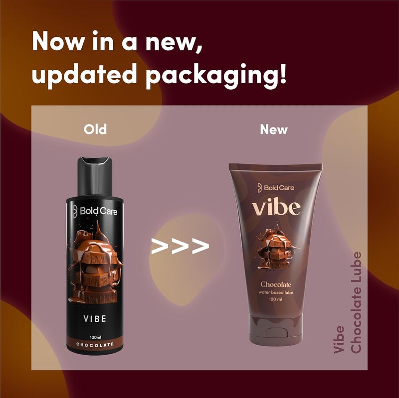Bold Care Vibe Chocolate Water-Based Lubricant - Image 3
