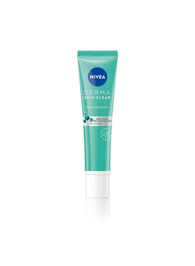 Nivea NIVEA Derma Skin Clear Exfoliator 8% Salicylic, Glycolic Acid, Niacinamide Fight Blemishes Acne Mark - Image 1