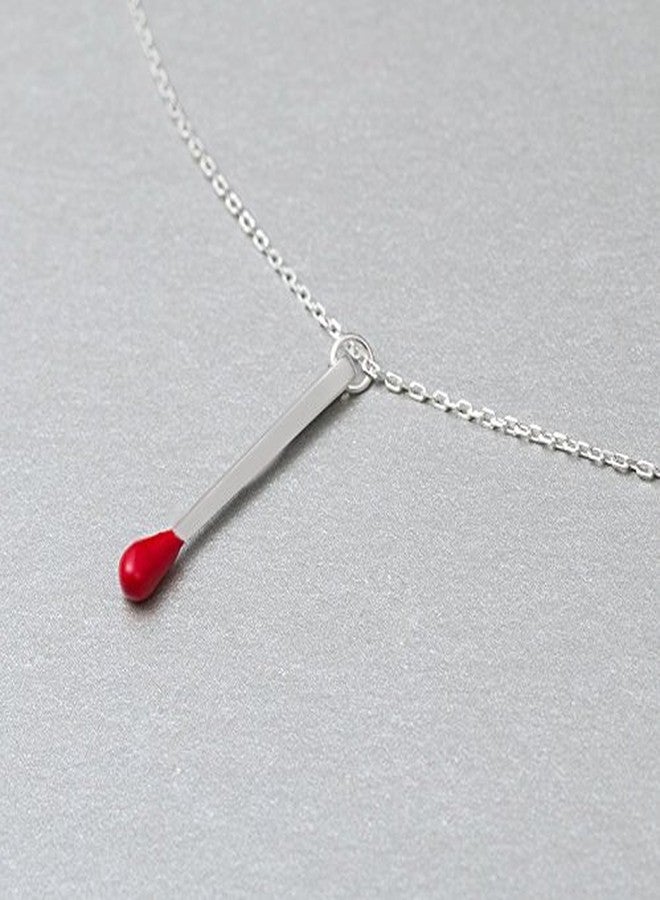 Helen de Lete Lovely Matchstick Sterling Silver Choker Necklace for Women - Image 3