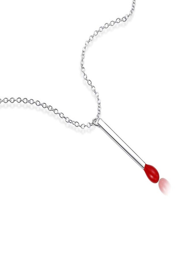 Helen de Lete Lovely Matchstick Sterling Silver Choker Necklace for Women - Image 1