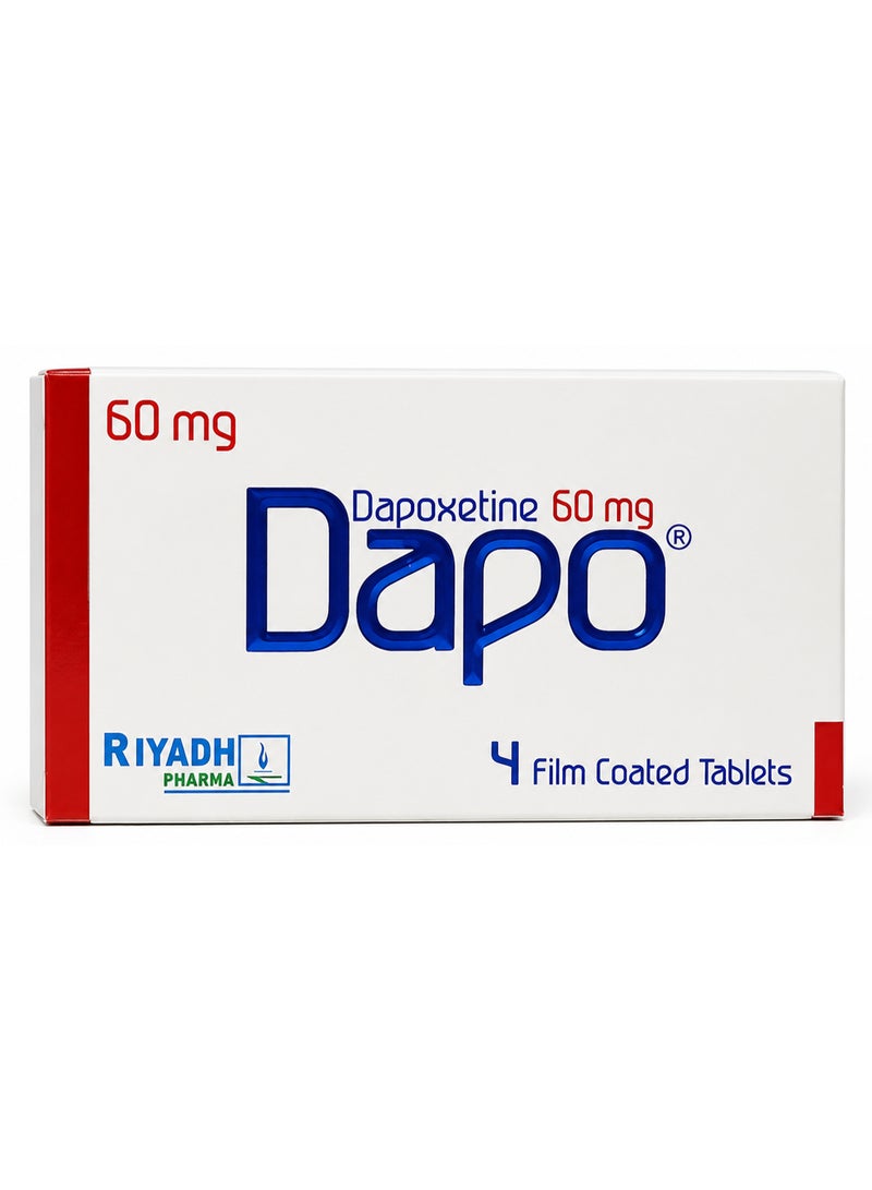 RIYADH PHARMA Dapo 60Mg 4Tab - Image 1
