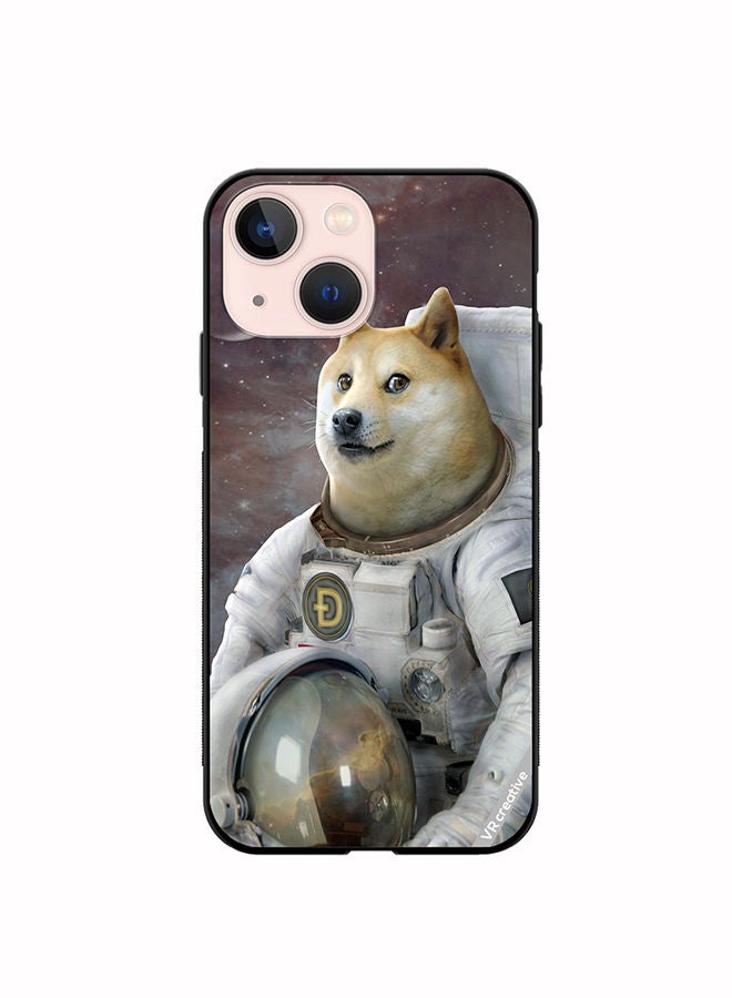 VR CREATIVE Protective Case Cover For Apple iPhone 14 Doge To Space Design Multicolour - Image 1