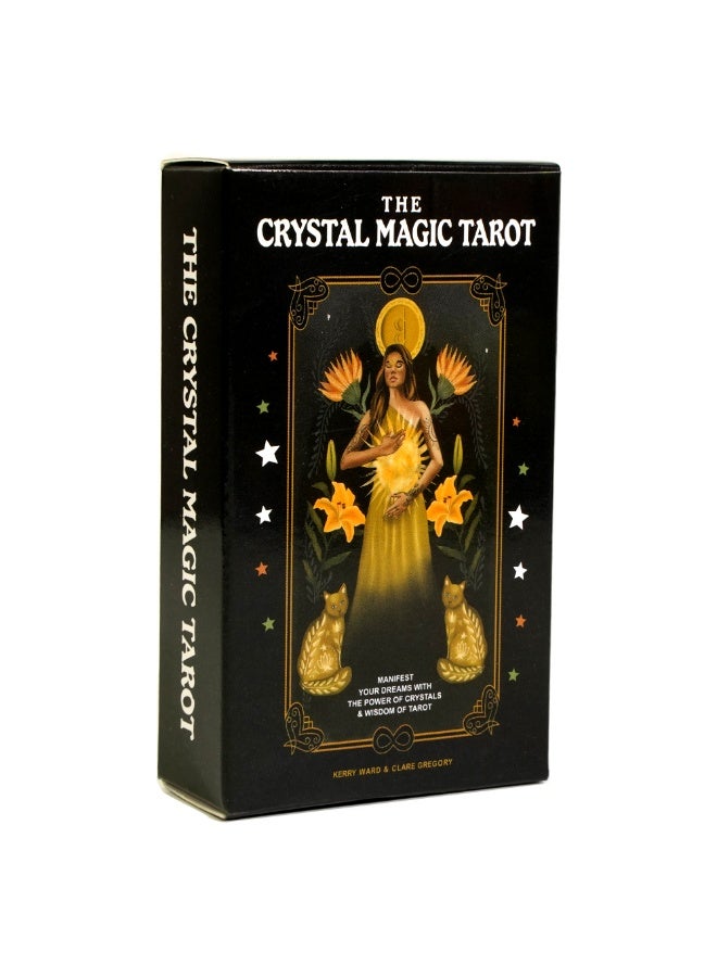 NIBEMINENT Latest "Crystal Magic Tarot Cards": Utilizing a tarot deck consisting of 78 cards to understand and control your destiny. Accompanied by a PDF guide manual. - Image 1