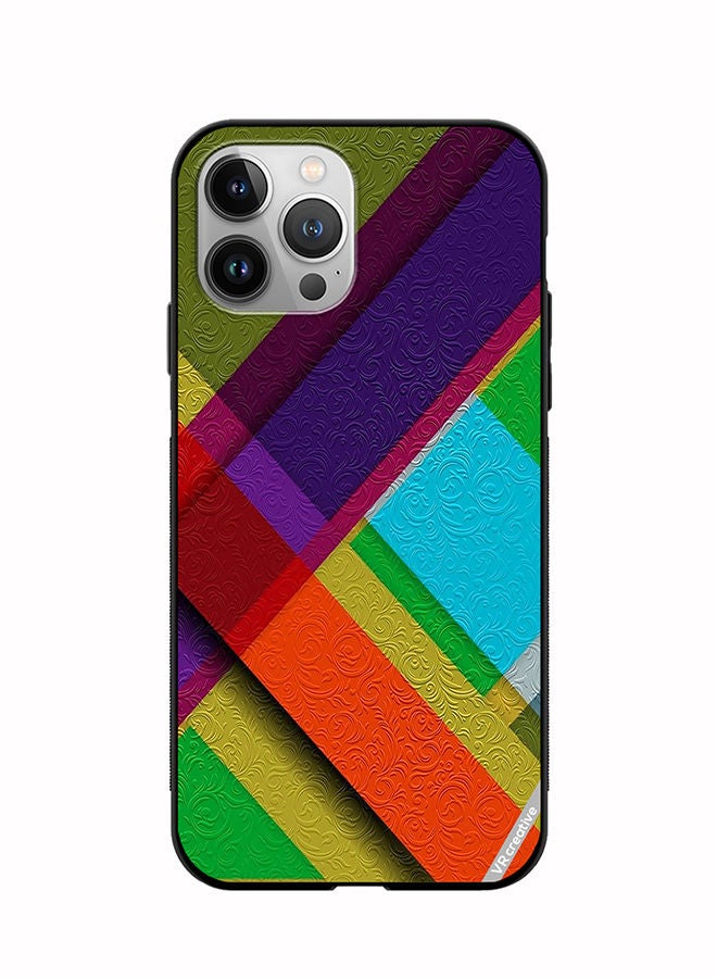 VR CREATIVE Protective Case Cover For Apple iPhone 12 Pro Vectors Design Multicolour - Image 1