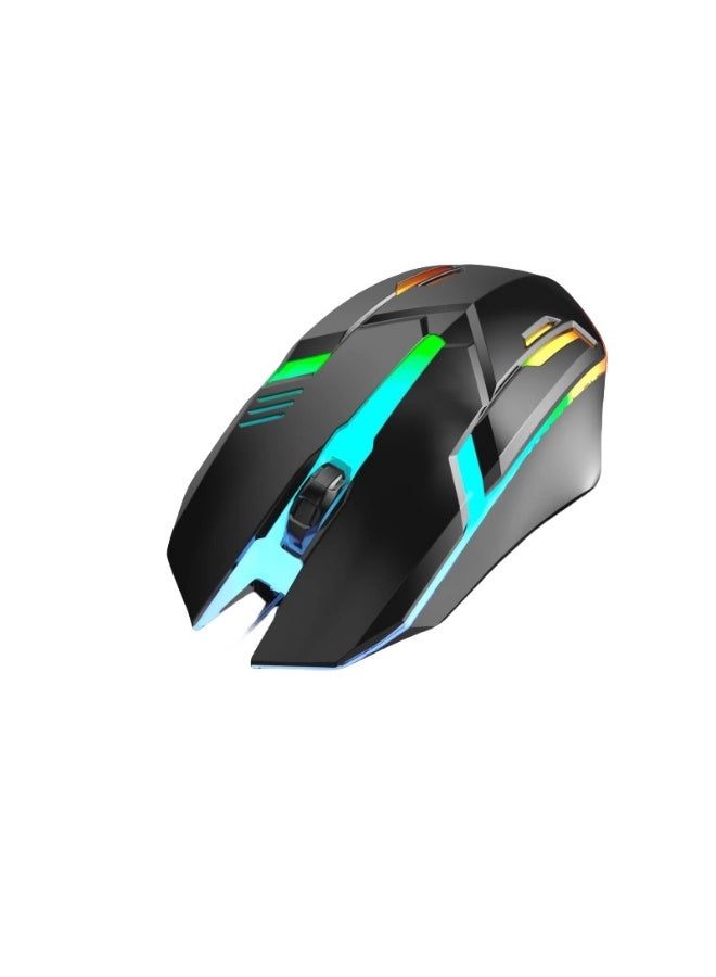 Nariele New 7-key Colorful Esports Cable Game