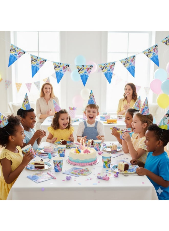 Toyland مجموعة حفلة عيد الميلاد - مجموعة كاملة من زينة الحفلات وأدوات المائدة للفتيات - Image 3