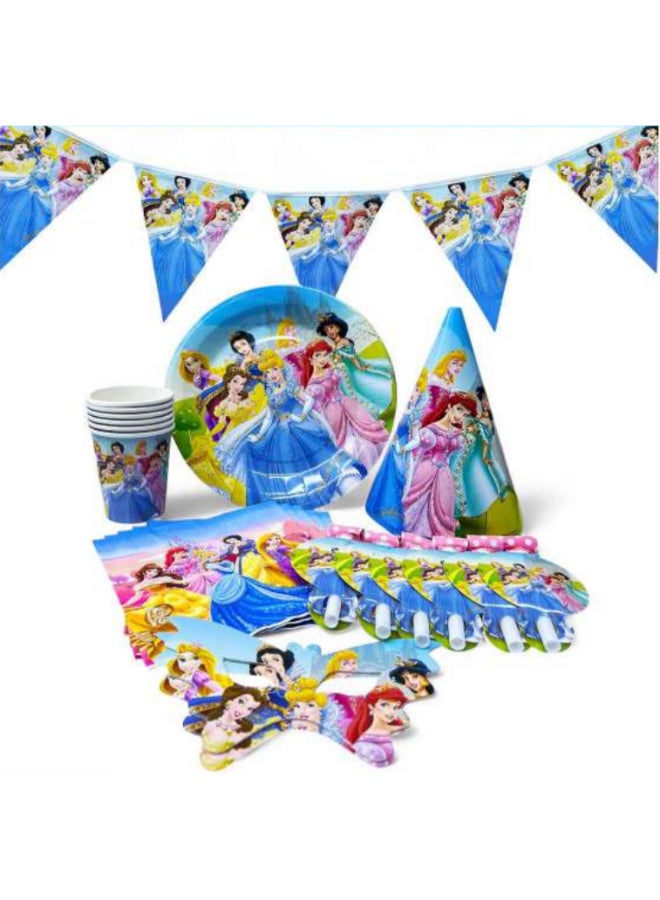 Toyland مجموعة حفلة عيد الميلاد - مجموعة كاملة من زينة الحفلات وأدوات المائدة للفتيات - Image 1