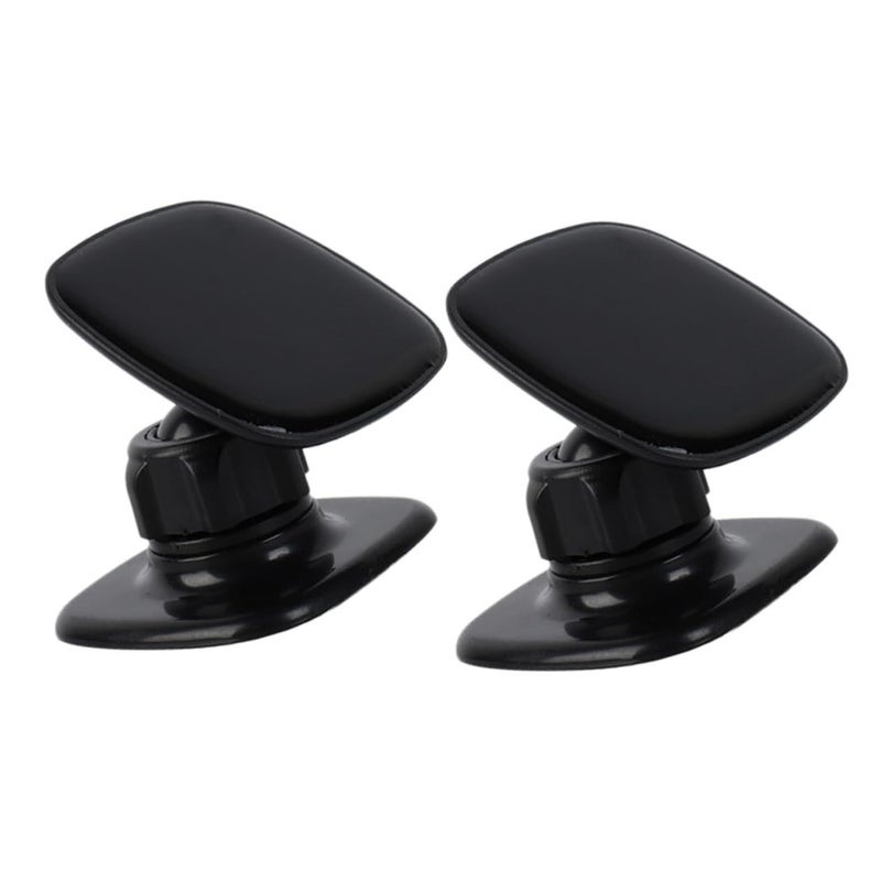 2Pcs Adjustable Car Phone Holder 360 Rotation Easy One Hand Installation Compatible with All Smartphones - Image 2
