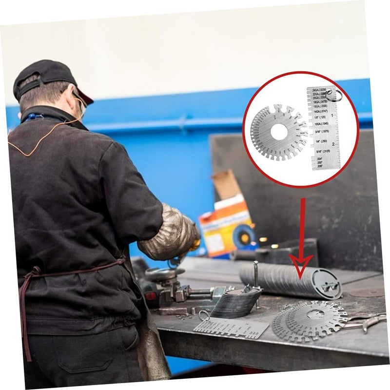 Stainless Steel Wire Diameter Gauge Metal Thickness Cable Sheet Inspection Tool - Image 5