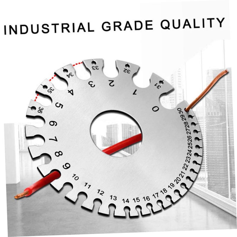 Stainless Steel Wire Diameter Gauge Metal Thickness Cable Sheet Inspection Tool - Image 4