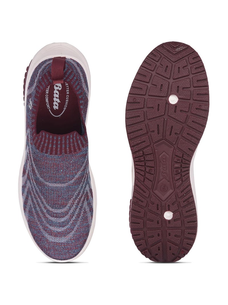 Bata Fiona Women's Maroon Casual Shoes - 5 UK (5895317) - Image 4