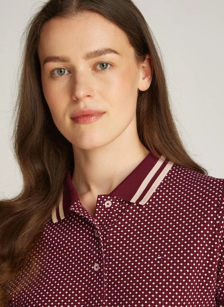 TOMMY HILFIGER Logo Detail Polo T-Shirt