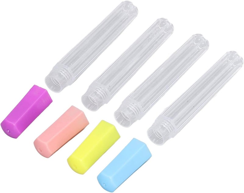 Julihai Transparent Sewing Needle Tubes 10 Pieces Durable Plastic Wide Application Needle Storage Containers for Craft Lovers - Image 3