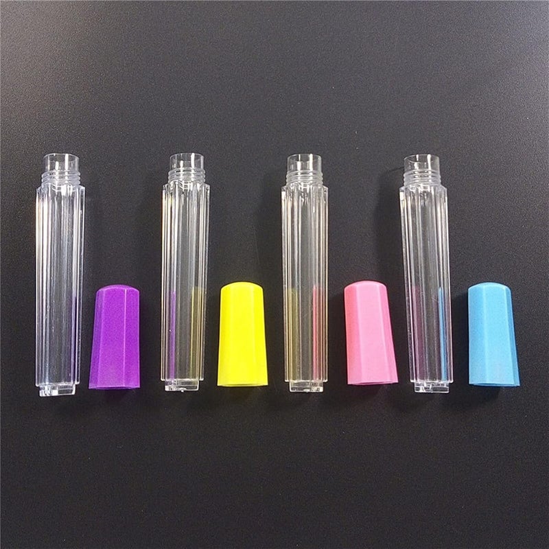 Julihai Transparent Sewing Needle Tubes 10 Pieces Durable Plastic Wide Application Needle Storage Containers for Craft Lovers - Image 4
