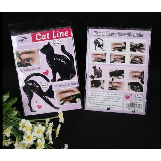 Silicone eyeshadow and eyeliner stencil - Image 2