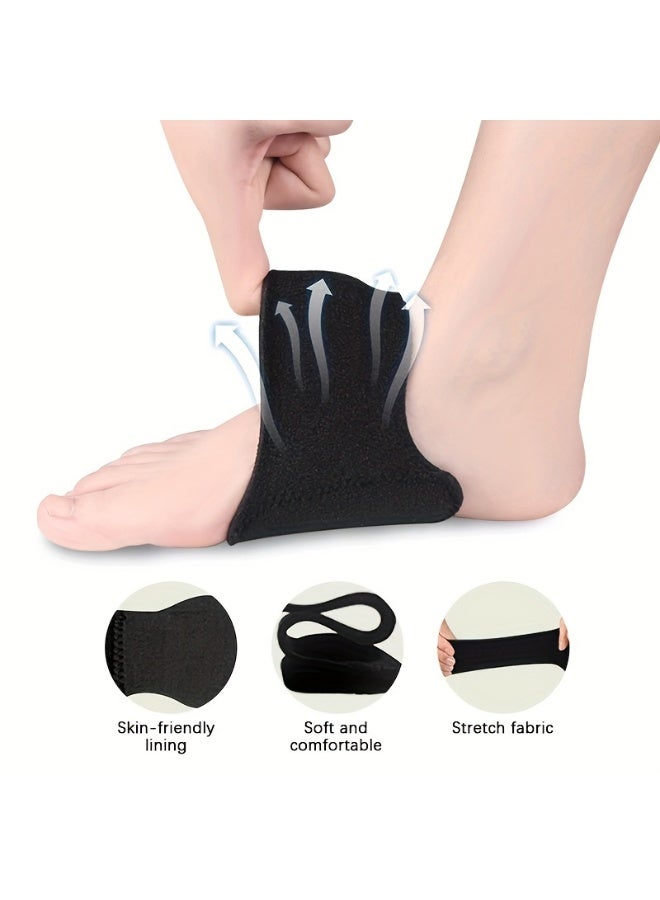 1pair Compression Arch Support Brace for Men&Women-For Flat Feet High Arches Fallen Arches Heel Fatigue-Unisex - Image 4