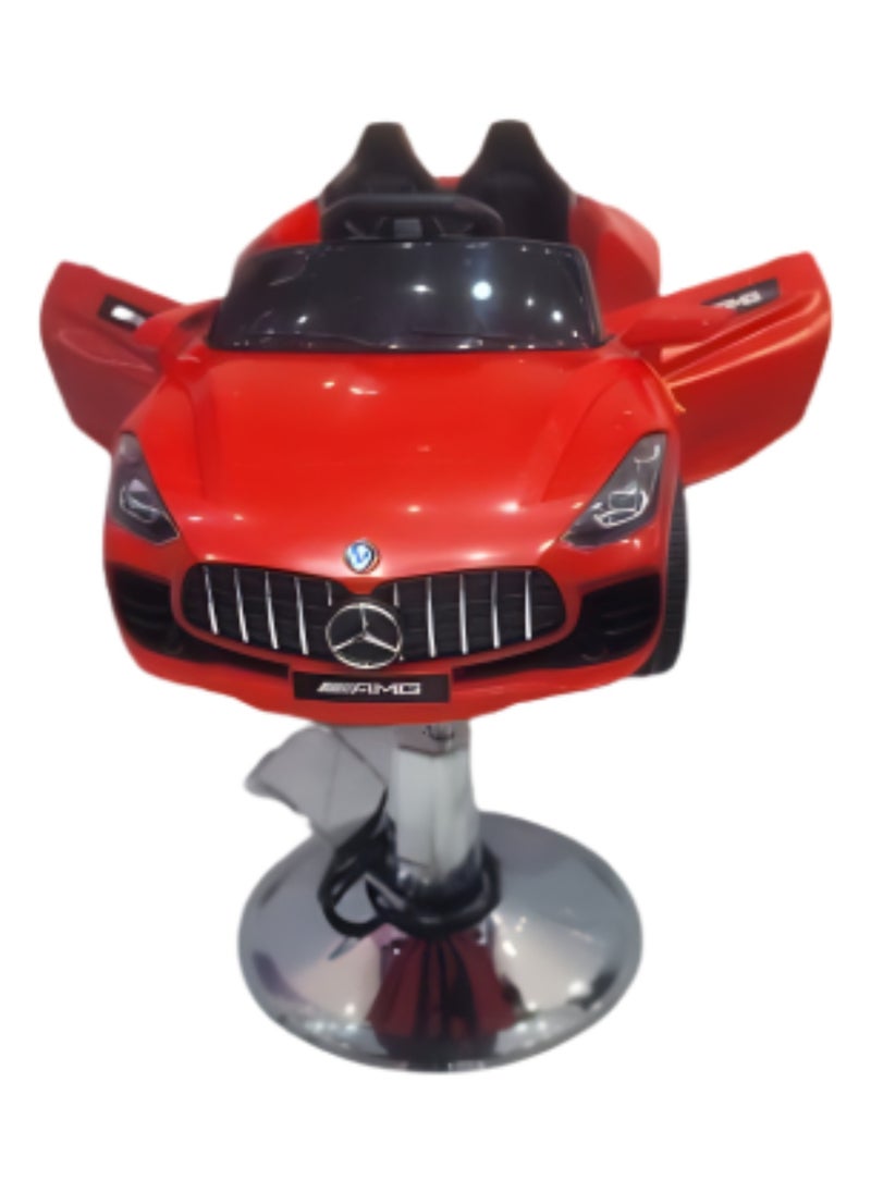 Vintage Playful Car Design: A fun, car-shaped chair that keeps kids entertained and comfortable during haircuts.  - Image 3